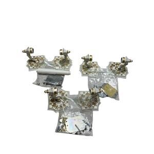 Bathroom Accessories Towel and Toilet Paper Holders Hardware Included - No rods